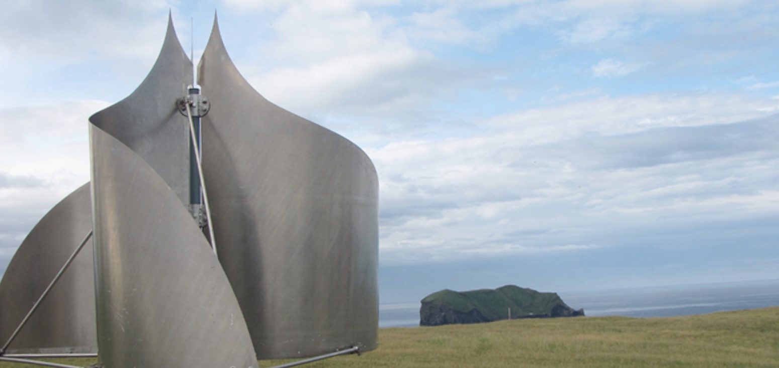 Инновационная ветряная турбина для сильных штормов исландии