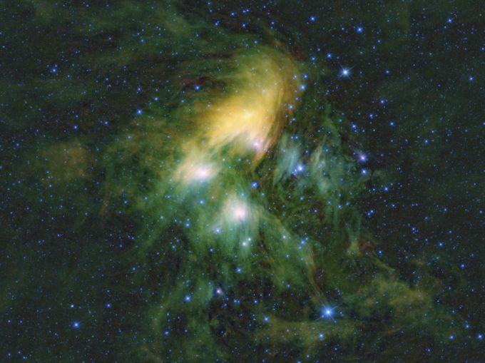 Кеплер любуется звездными танцорами в скоплении плеяды