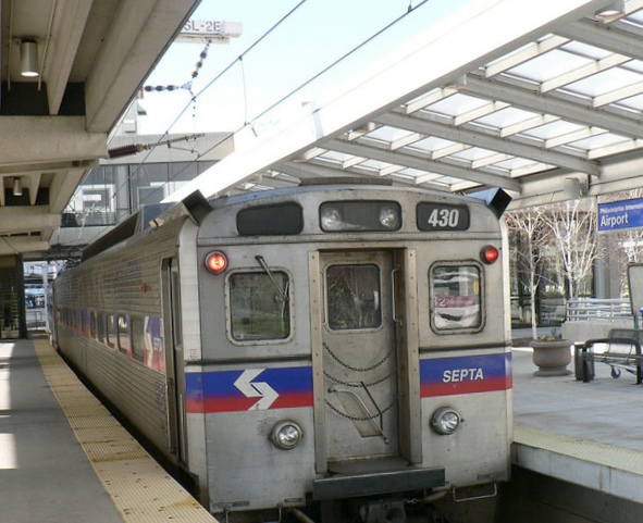 Метро филадельфии использует регенерацию электроэнергии при торможении поездов