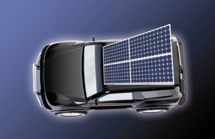 Небольшие солнечные батареи вскоре смогут заряжать электрокары прямо на дороге