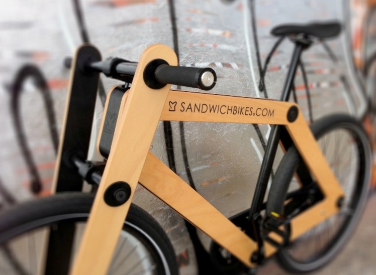 Sandwichbike – велосипед-сэндвич из фанеры