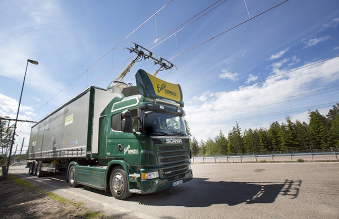 Швеция открывает первую в мире электрическую дорогу