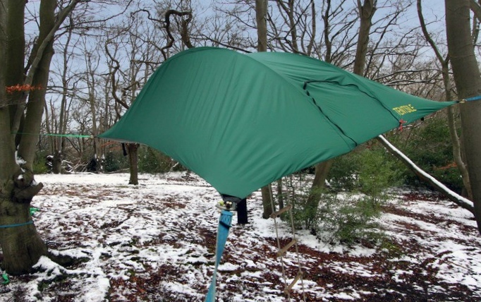 Stingray – палатка, парящая над землей