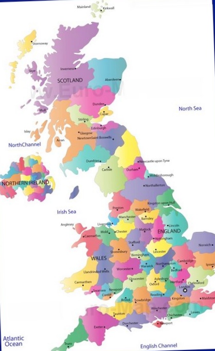Великобритания – географическая характеристика